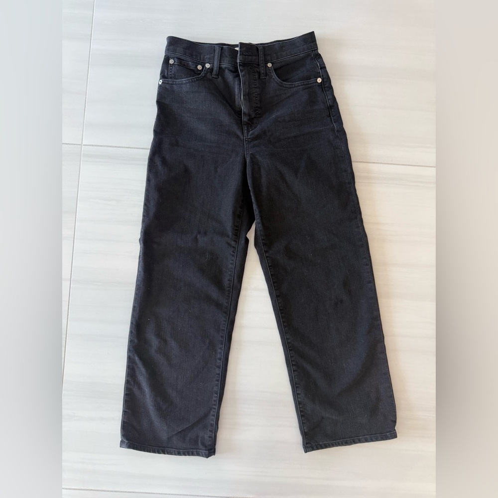 Madewell Midnight Black Jeans
